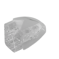 SHELL 3X5X2, W/ CROSS HOLE, LEFT SHELL 3X5X2, W/ CROSS HOLE, LEFT