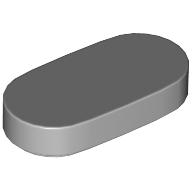 TILE 1X2, 1/2 CIRCLE TILE 1X2, 1/2 CIRCLE
