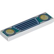 FLAT TILE 1X4, NO. 190 FLAT TILE 1X4, NO. 190