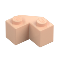 Brick 2x2 w. angle 45 degrees