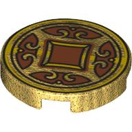FLAT TILE 2X2, ROUND, NO. 1249 FLAT TILE 2X2, ROUND, NO. 1249