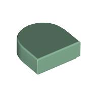 FLAT TILE 1X1, 1/2 CIRCLE FLAT TILE 1X1, 1/2 CIRCLE