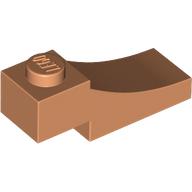 BRICK 1X3,OUTSIDE HALF ARCH,W/ CUTOUT BRICK 1X3,OUTSIDE HALF ARCH,W/ CUTOUT