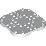 PLATE, 8X8X2/3, CIRCLE, W/ REDUCED KNOBS PLATE, 8X8X2/3, CIRCLE, W/ REDUCED KNOBS