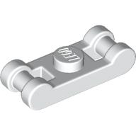 PLATE 1X1 W/ 2 SHAFTS DIA. 3.2