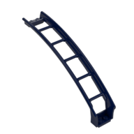 RAIL 2X16X6, BOW, W/ 3.2 SHAFT