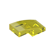 PLATE W. BOW 1X2X2/3 PLATE W. BOW 1X2X2/3