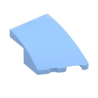 BRICK 2X3, OUTSIDE BOW, RIGHT BRICK 2X3, OUTSIDE BOW, RIGHT