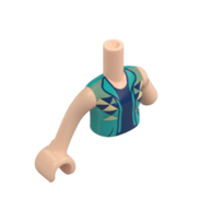 TORSO, GIRL, W/ ARM, NO. 504