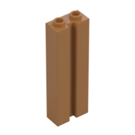 BRICK 1X2X5 W. GROOVE BRICK 1X2X5 W. GROOVE