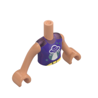 TORSO, GIRL, W/ ARM, NO. 510