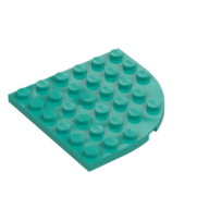 PLATE 6X6 W. BOW PLATE 6X6 W. BOW