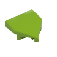 PLATE W/ BOW 2X2X2/3, 45 DEG.