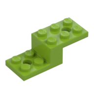 STONE 1X2X1 1/3 W. 2 PLATES 2X2 STONE 1X2X1 1/3 W. 2 PLATES 2X2