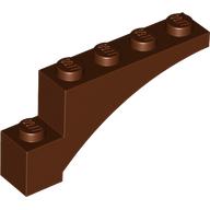 BRICK 1X5X2, INSIDE HALF ARCH BRICK 1X5X2, INSIDE HALF ARCH