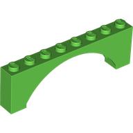 BRICK W. BOW 1X8X2 BRICK W. BOW 1X8X2