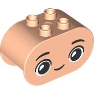 BRICK 2X4X2, OVAL, NO. 30