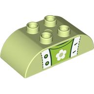 BRICK 2X4, W/ BOWS, NO. 34