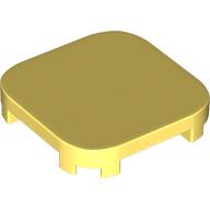 TILE 4X4X2/3, CIRCLE, W/O KNOBS