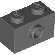 BRICK 1X2 W/ 1 KNOB BRICK 1X2 W/ 1 KNOB