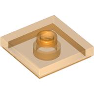 PLATE 2X2 W 1 KNOB
