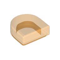 FLAT TILE 1X1, 1/2 CIRCLE FLAT TILE 1X1, 1/2 CIRCLE