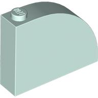 BRICK 1X4X3, OUTSIDE HALF BOW, NO. 1